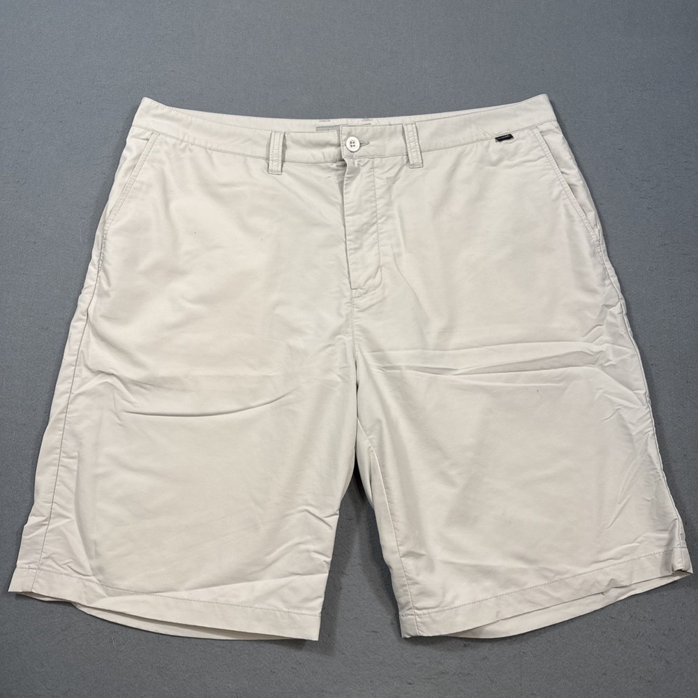 Travis Mathew Wanderlust Shorts Men's 40 Gray Golf Stretch Micro